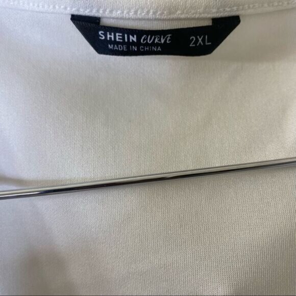 Shein Wrap Top Sz 2X - Picture 6 of 7